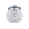 SPOT DE EMBUTIR D 9CM X 7.5CM 1XG9 127V / 220V CROMADO E TRANSP - YD1086 - 1