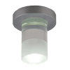 SPOT DE EMBUTIR FINE D 4CM X 6CM 1 X LED 1W 127V / 220V CINZA E TRANSP - YD262RF - 1
