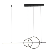 PENDENTE ANIMA PRETO (C)91CM (L)4CM (A)30CM 1XLED 32W 3000K 1600LM IP20 - 4