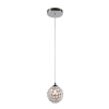 PENDENTE ARPEJO CROMADO E TRANSPARENTE (D)11CM 1XG9 40W - GA011 - 3