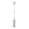 PENDENTE BELT D 7CM X 11CM 1XGU10 127V / 220V BRANCO - YD1356W - 1