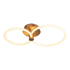 PLAFON CIRCOLO FRENCH GOLD E BRANCO (C)69CM (L)39CM (A)15CM 1X32,4W 3000K 1 - BB021 - 5