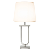BASE PARA ABAJUR TASA NICKEL (C)2CM (L)13CM (A)55CM 1X40W E27 - 2