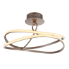 PLAFON DE SOBREPOR FITA DOURADO (D)46CM (A)28.5CM 1X36W 3000K 1800LM - BB019 - 3