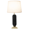 BASE PARA ABAJUR PIETÁ PRETO E DOURADO (C)16CM (L)1CM (A)5CM 1X40W E27 - BASE PARA ABAJUR PIETÁ PRETO E DOURADO (C)16CM (L)1CM (A)5CM 1X40W E27 - 2