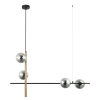 PENDENTE BAMBU PRETO (C)92CM (L)29CM (A)53CM 4XG9 100W - HL019 - 1