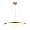 PENDENTE NÉBULA DOURADO E BRANCO (D)87CM 1X35W 3000K 1750LM - DW005SG - 1