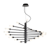 PENDENTE NEO PRETO E BRANCO (C)104CM (L)60CM (A)39CM 18XG9 450W - RE017L - 5