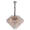 LUSTRE PALACE CROMADO E TRANSPARENTE (D)68CM (A)54CM 15XE14 600W - AQ025M - 5