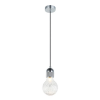 PENDENTE PETIT D 9,3CM X 18,5CM 1XG9 127V / 220V CROMADO E TRANSP - OP053CR - 5