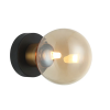 ARANDELA TUTU PRETO E DOURADO E CHAMPAGNE (C)17.5CM (L)12CM (A)12CM 1X25W G9 - ARANDELA TUTU BLACK GOLD E CHAMPAGNE (C)18CM (L)12CM (A)12CM 1X25W GT9 - 1