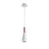 PENDENTE PITUCO ROSE GOLD E BRANCO E BRANCO (D)9CM (A)26CM 1XGU10 10W - ML016W - 4