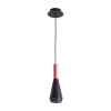 PENDENTE PITUCO ROSE GOLD E PRETO E PRETO (D)9CM (A)26CM 1XGU10 10W - ML016B - 4