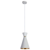 PENDENTE SET BRANCO E DOURADO (D)18CM (A)3.5CM 1X40W E27 - 4