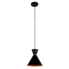 PENDENTE SET PRETO E COBRE (D)23CM (A)23CM 1X40W E27 - 4