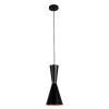 PENDENTE SET PRETO E COBRE (D)18CM (A)41,5CM 1X40W E27 - 4