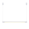 PENDENTE TEC BRANCO (C)60CM (L)2.2CM 1X12W 3000K 760LM - GD012SW - 1