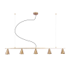 PENDENTE TITIA DOURADO (C)118CM (A)10CM 5XG9 35W - DW002 - 1