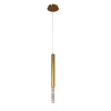 PENDENTE VITA BRONZE E TRANSPARENTE (D)3.2CM (A)51CM 1X4W 3000K 200LM - HM005S - 4