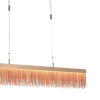 PENDENTE VOILE ROSE GOLD (C)120CM (L)2.5CM (A)18CM 1X33,6W 3000K 1680LM - BB003 - 5