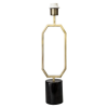 BASE PARA ABAJUR ANITA DOURADO E PRETO (D)14CM (A)55CM 1XE27 40W - GL009 - 6
