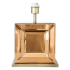 BASE PARA ABAJUR ESPELHO BRONZE E BRONZE (C)25CM (L)12CM (A)35CM 1XE27 40W - GL010G - 5