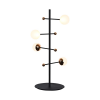 ABAJUR FUXICO DOURADO E PRETO E BRANCO (D)28CM (A)52CM 4X3W 3000K 600LM - JU004 - 5