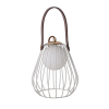 ABAJUR LAMP DOURADO E BRANCO (D)18CM (A)22CM 1XG9 40W - ML001W - 1