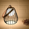ABAJUR LAMP DOURADO E PRETO E BRANCO (D)18CM (A)22CM 1XG9 40W - ML001B - 4