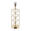 BASE PARA ABAJUR MOTIF DOURADO (D)12CM (A)39CM 1XE27 40W - GL003G - 1