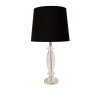 BASE PARA ABAJUR SCENT CROMADO E TRANSPARENTE (D)16CM (A)53CM 1XE27 40W - XL1339 - 2