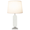BASE PARA ABAJUR PIETÁ BRANCO E NICKEL (C)16CM (L)1CM (A)5CM 1X40W E27 - BASE PARA ABAJUR PIETÁ BRANCO E NICKEL (C)16CM (L)1CM (A)5CM 1X40W E27 - 2