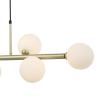 PENDENTE ABAPORU DOURADO E BRANCO (C)92CM (L)30CM (A)23CM 6XG9 150W - HL003W - 4