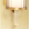 ARANDELA LAMPE BRONZE E TRANSPARENTE (C)38CM (L)10.5CM (A)11.5CM 1X8W 3000K - HC003 - 1