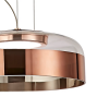 PENDENTE OTTO COBRE E TRANSPARENTE (D)31.5CM (A)11CM 1X15W 3000K 750LM - JO007E - 4
