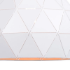 PENDENTE ORIGAMI D 30CM X 27CM 1XE27 127V / 220V BRANCO - KE004W - 4