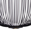 PENDENTE ARAL PRETO (D)53CM (A)55CM 2X4W 3000K 900LM - KE006B - 4