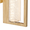 ARANDELA GLITTER DOURADO E TRANSPARENTE (C)35CM (L)12CM (A)17.5CM 1X8W 3000 - HC008 - 1