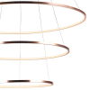 PENDENTE BIRDIE ROSE GOLD E BRANCO (D)80 + 60 + 40CM (A)42CM 17W + 13W + 9W - KW002E - 4