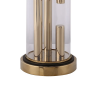 BASE PARA ABAJUR VENETO DOURADO E TRANSPARENTE (D)16CM (A)53CM 1XE27 40W - MI008 - 3