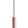 PENDENTE PITUCO ROSE GOLD E PRETO E PRETO (D)9CM (A)26CM 1XGU10 10W - ML016B - 2