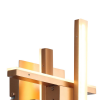 ARANDELA TOM DOURADO (C)26CM (L)26CM (A)12CM 1X20W 3000K 600LM - LR002 - 1