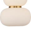 PENDENTE TRU DOURADO E BRANCO (D)24CM (A)36.5CM 1X21W 3000K 1050LM - HC004 - 2