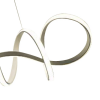 PENDENTE ZIG BRANCO (C)84CM (L)22CM (A)21CM 1X35W 3000K 1800LM - TP003 - 3