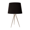 BASE PARA ABAJUR ALLEGRO NIQUELADO (D)26CM (A)42CM 1XE27 40W - GL013N - 1