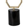 BASE PARA ABAJUR ANITA DOURADO E PRETO (D)14CM (A)55CM 1XE27 40W - GL009 - 3