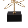 BASE PARA ABAJUR VENETO DOURADO (D)13CM (A)54CM 1XE27 40W - MI003 - 6