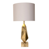 BASE PARA ABAJUR VENETO DOURADO (D)13CM (A)53.5CM 1XE27 40W - MI001