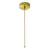 PENDENTE PINGO BRONZE E BRANCO (D)18CM (A)49CM 1XG9 25W - TR001 - 2