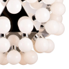 PENDENTE DIO CROMADO (D)80CM (A)75CM 60XE27 420W - RE009 - 2